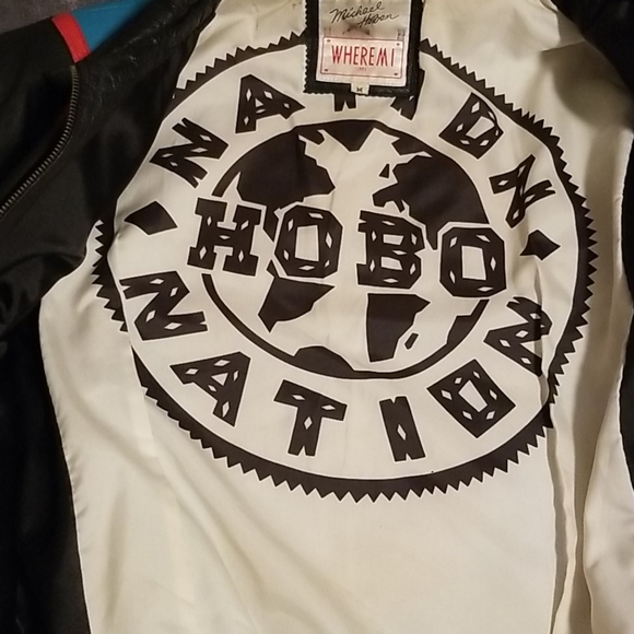 90s Michael Hoban WHERE M I Leather Jacke… - Picture 5 of 16